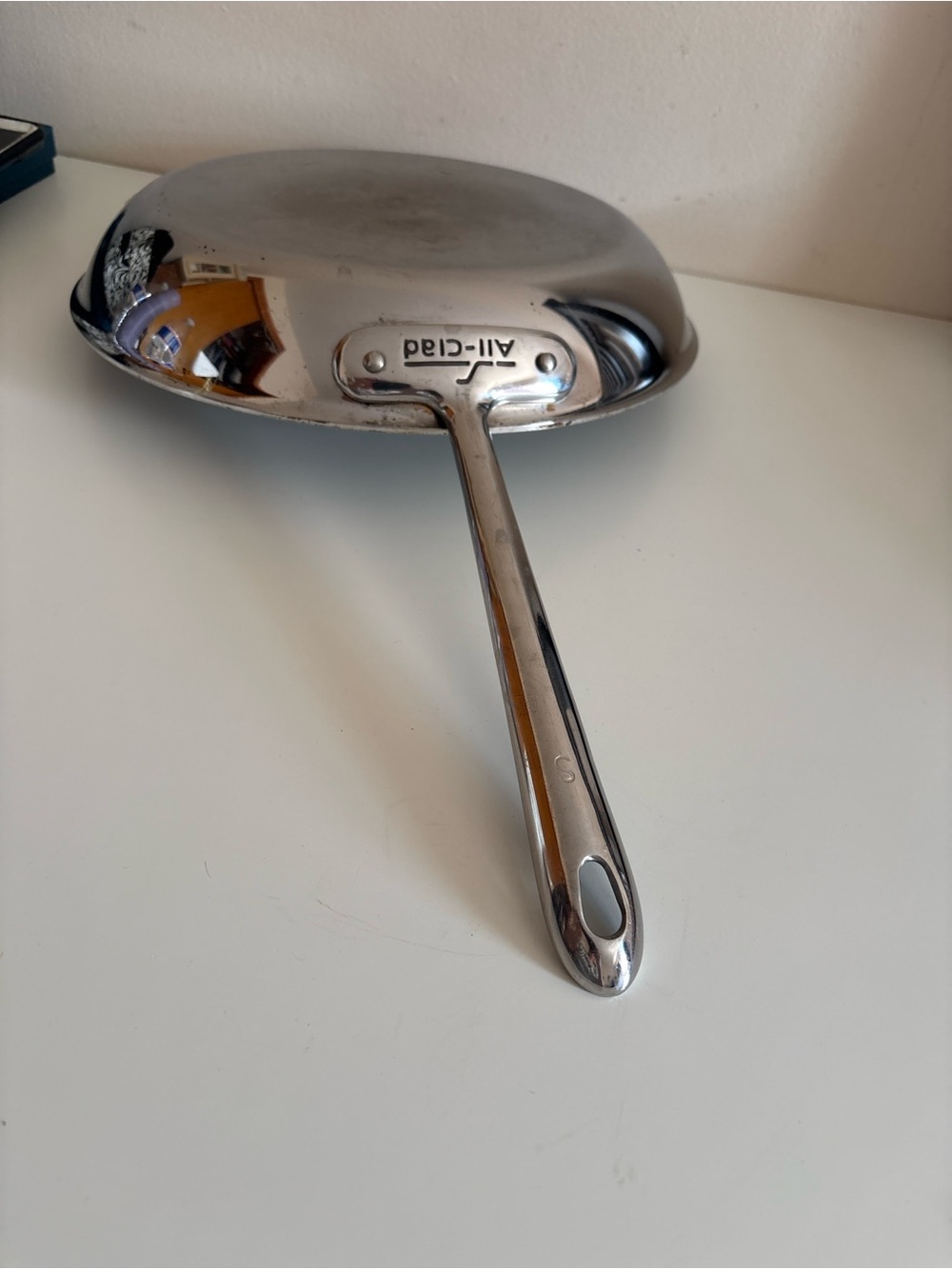 Sll clad 12 inchesStainless Steel Skillet -exellent
